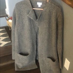 Grey cardigan